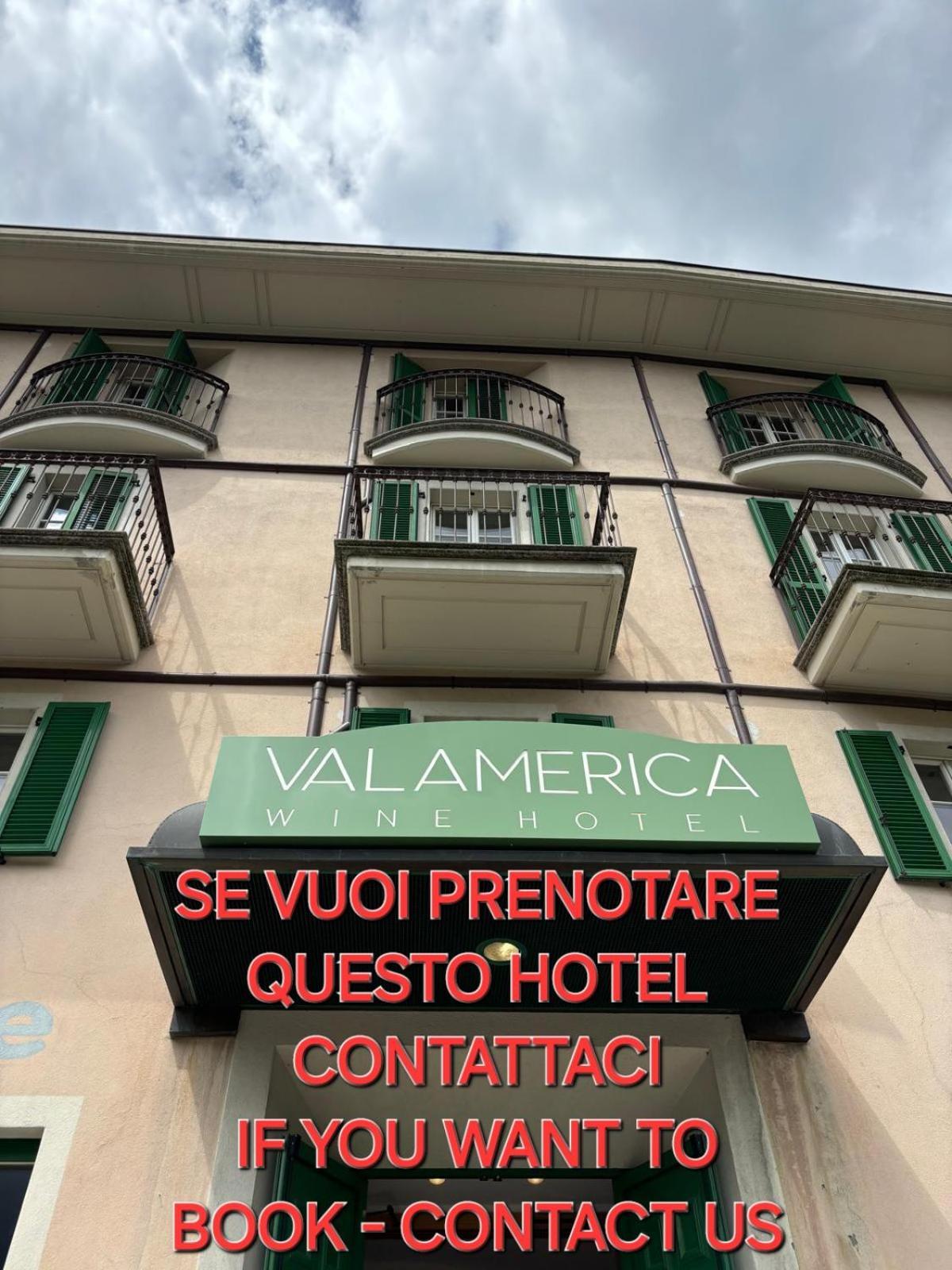 Hotel Ristorante Val America Sernio Buitenkant foto